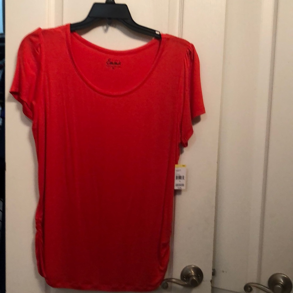 Side rouched tee